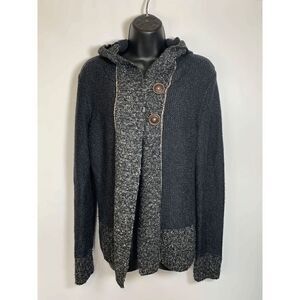 Bob Timberland Heavy Knit Hoodie Cardigan